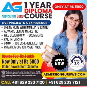 ENROLL FOR 1 YEAR OF DIPLOMA COURSE